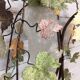 Italian metal lamppost signed Terzani 1980