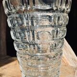 Daum Nancy faceted crystal vase
