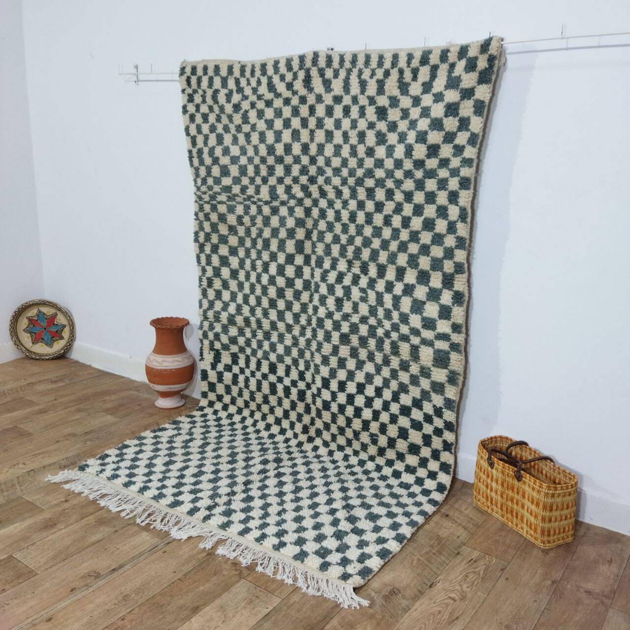 Handmade Moroccan Berber rug 250 x 144 cm