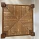 Solid oak stool