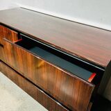 Commode en bois de rose 1970