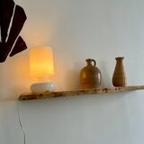 Lykta lamp in white glass, ikea 1980