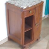 Bedside table - occasional furniture - Art Deco - 1 door - 1930s