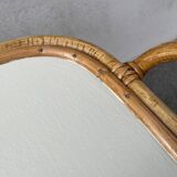 Rattan side table 1970