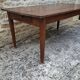 Table de ferme en chêne et sapin