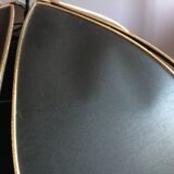 Flower hanging lamp 12 black petals