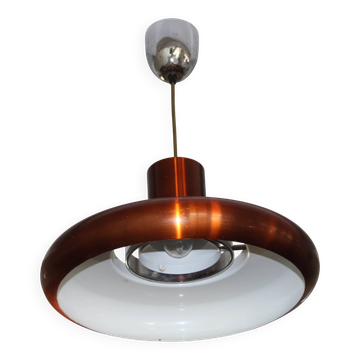 Copper metal suspension Space Age 1970s