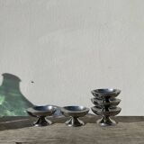 5 stainless steel bowls