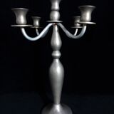 Metal candelabras with five arms