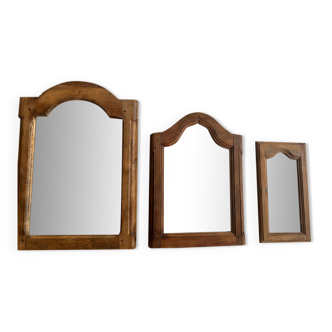 Set of 3 mirrors