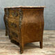 Convenient tomb Louis XV in precious wood marquetry around 1880