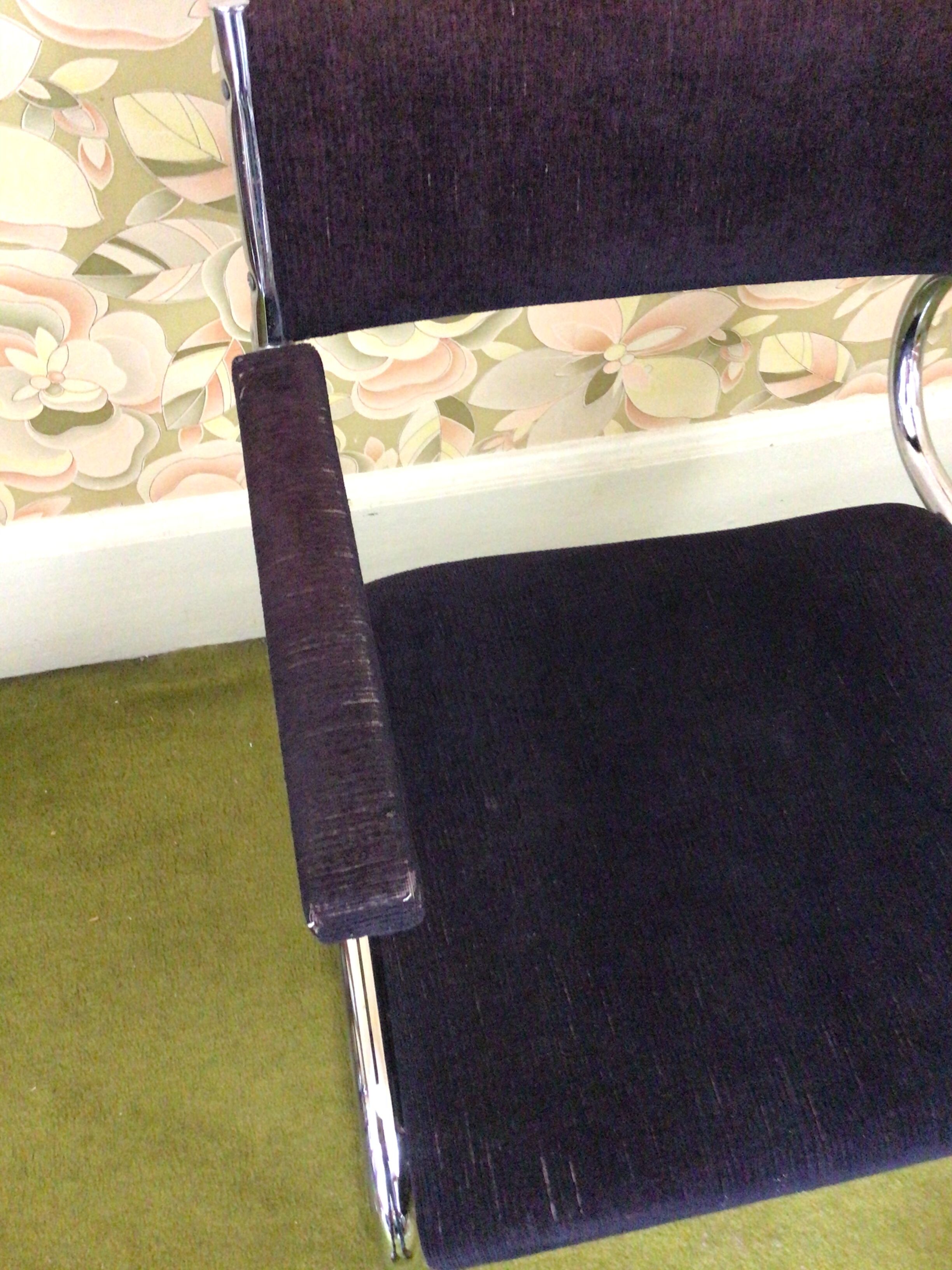 Suite of 3 chairs 70s