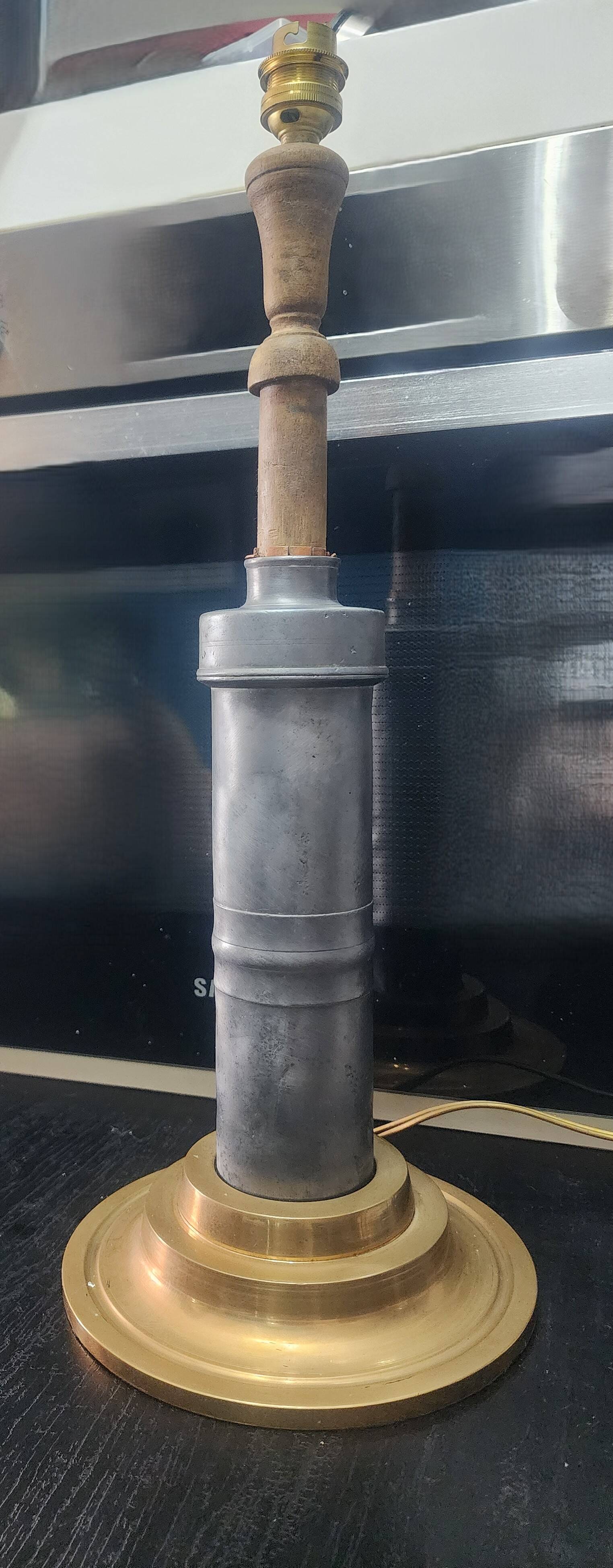 Set of 2 industrial & curiosity lamps – tin clysters