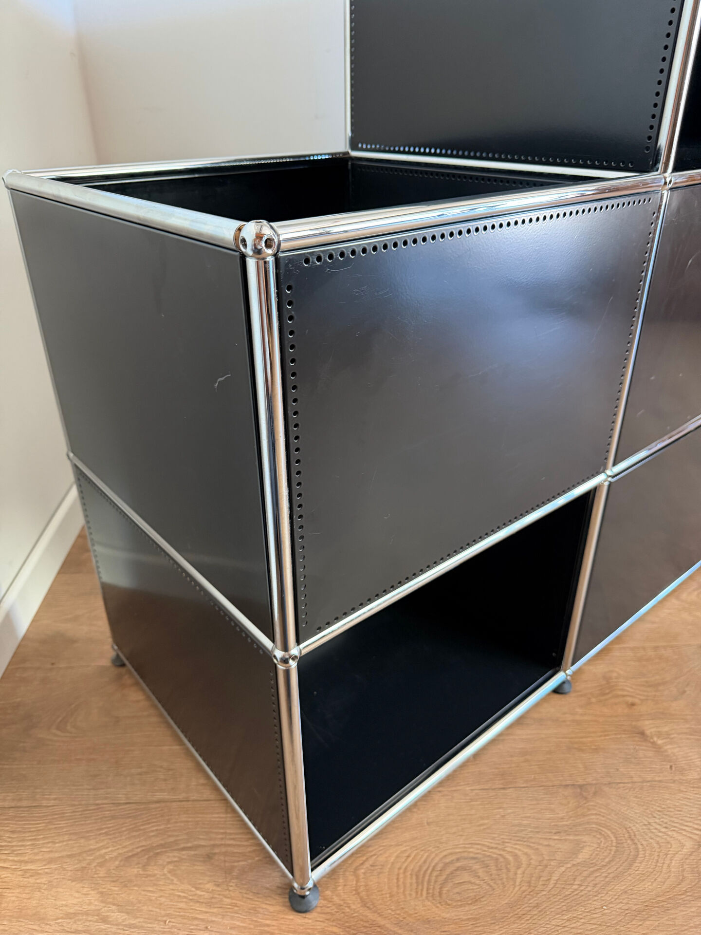 Meuble modulable USM Haller noir