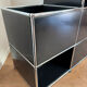 Meuble modulable USM Haller noir