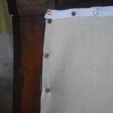 2 Trimmed armchairs