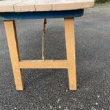 Painted folding brasserie table