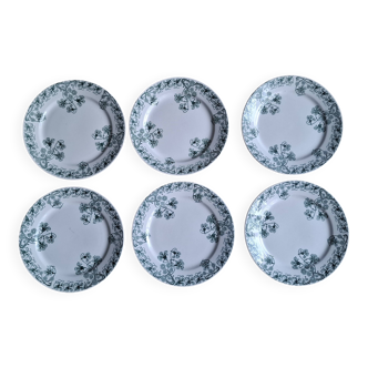 Set 6 assiettes Capucines BFK 1920