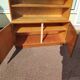 Bibliothèque vitrées vintage - Bois