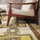 Danish teak Scandinavian sofa armchair set 1960