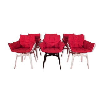 Armchairs Husk of Patricia Urquiola, 2012, set of 6