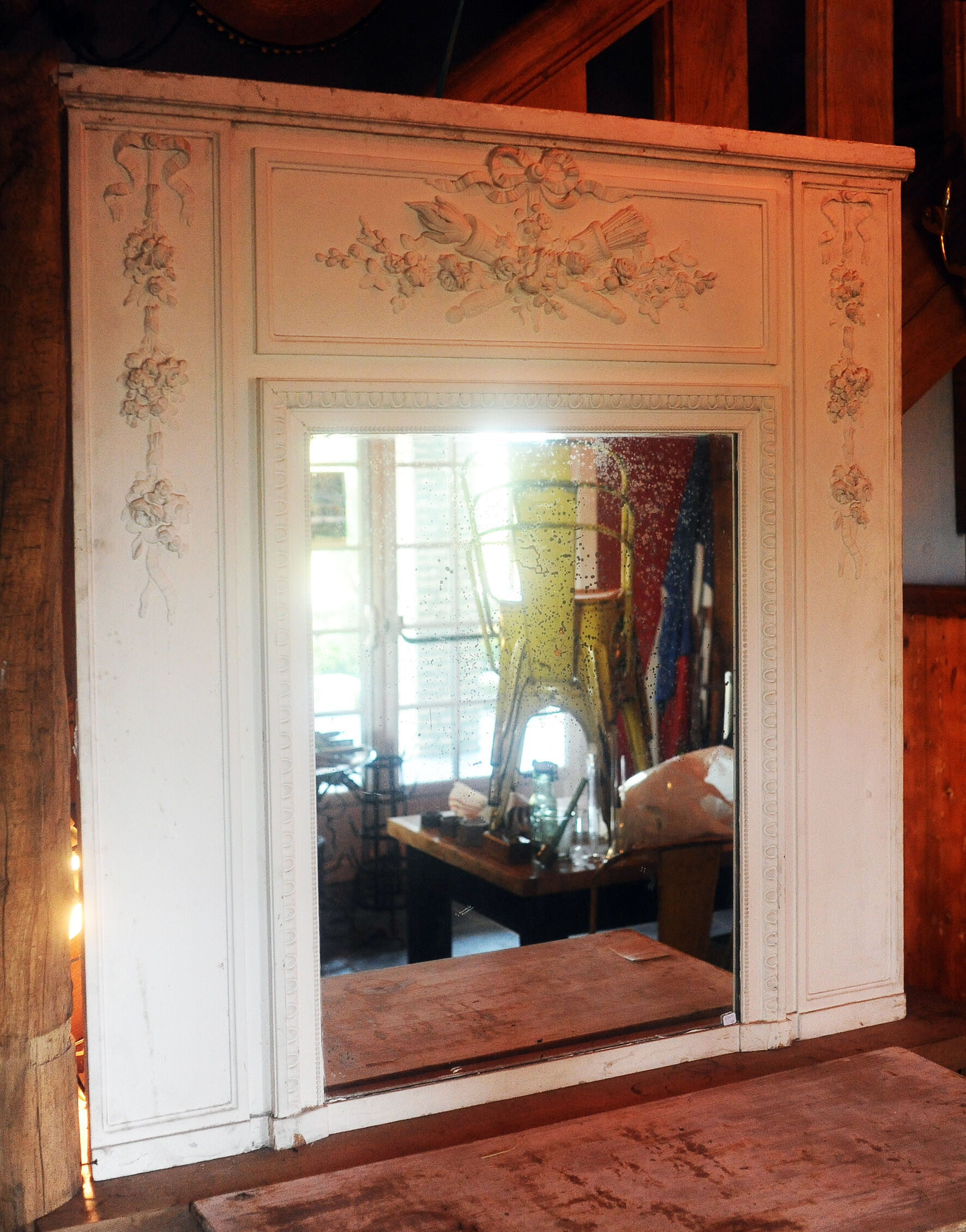 Mirror Trumeau 133 x 136 cm