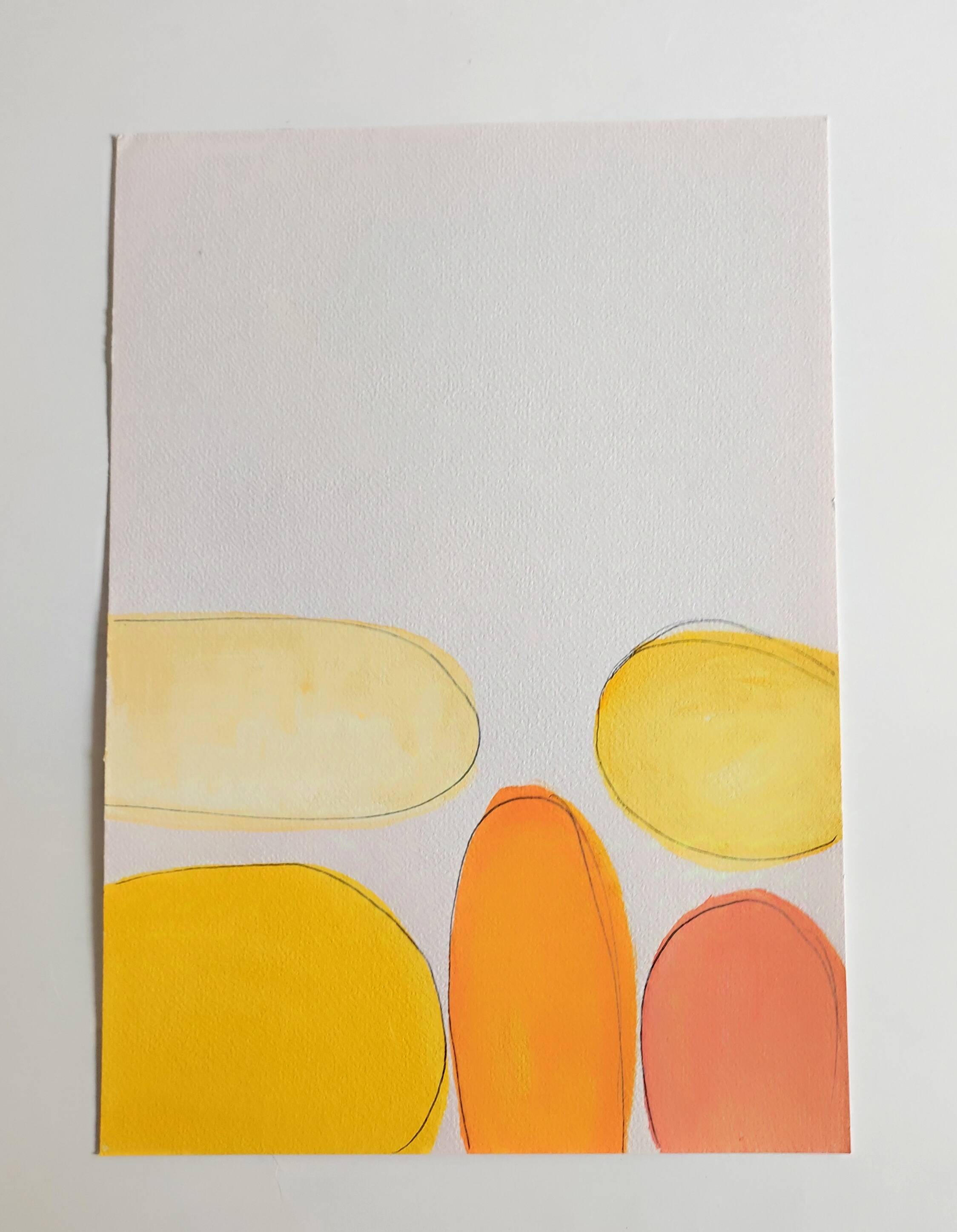 Original minimalist abstract painting