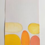 Peinture original abstrait minimaliste