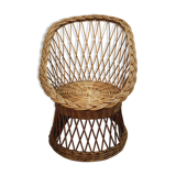 Child rattan armchair