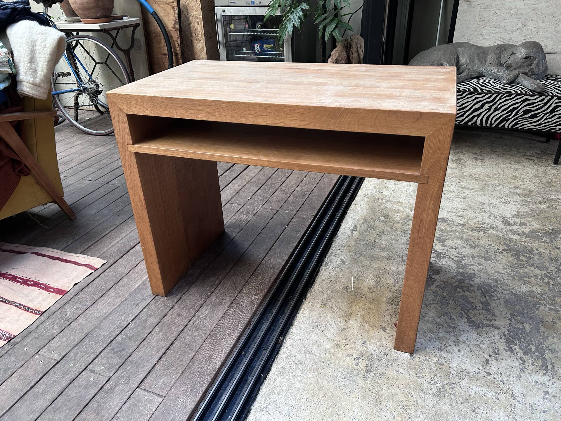 Bureau ado en chêne