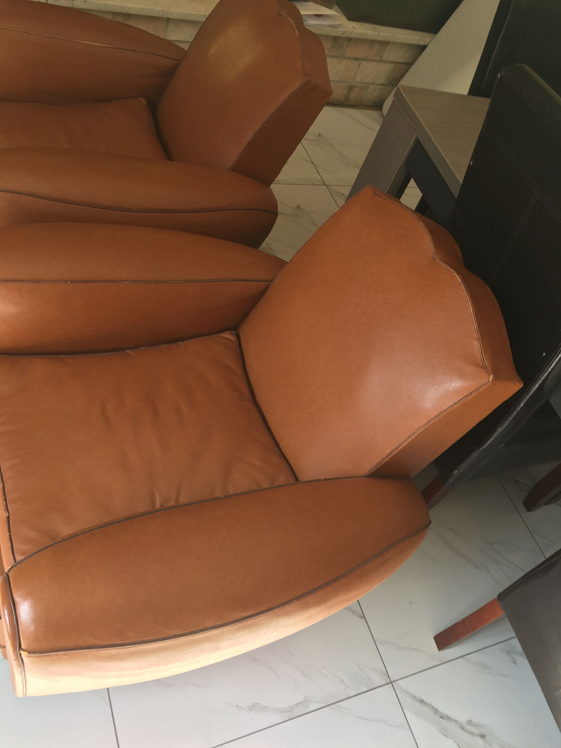 2 Moustache club chairs