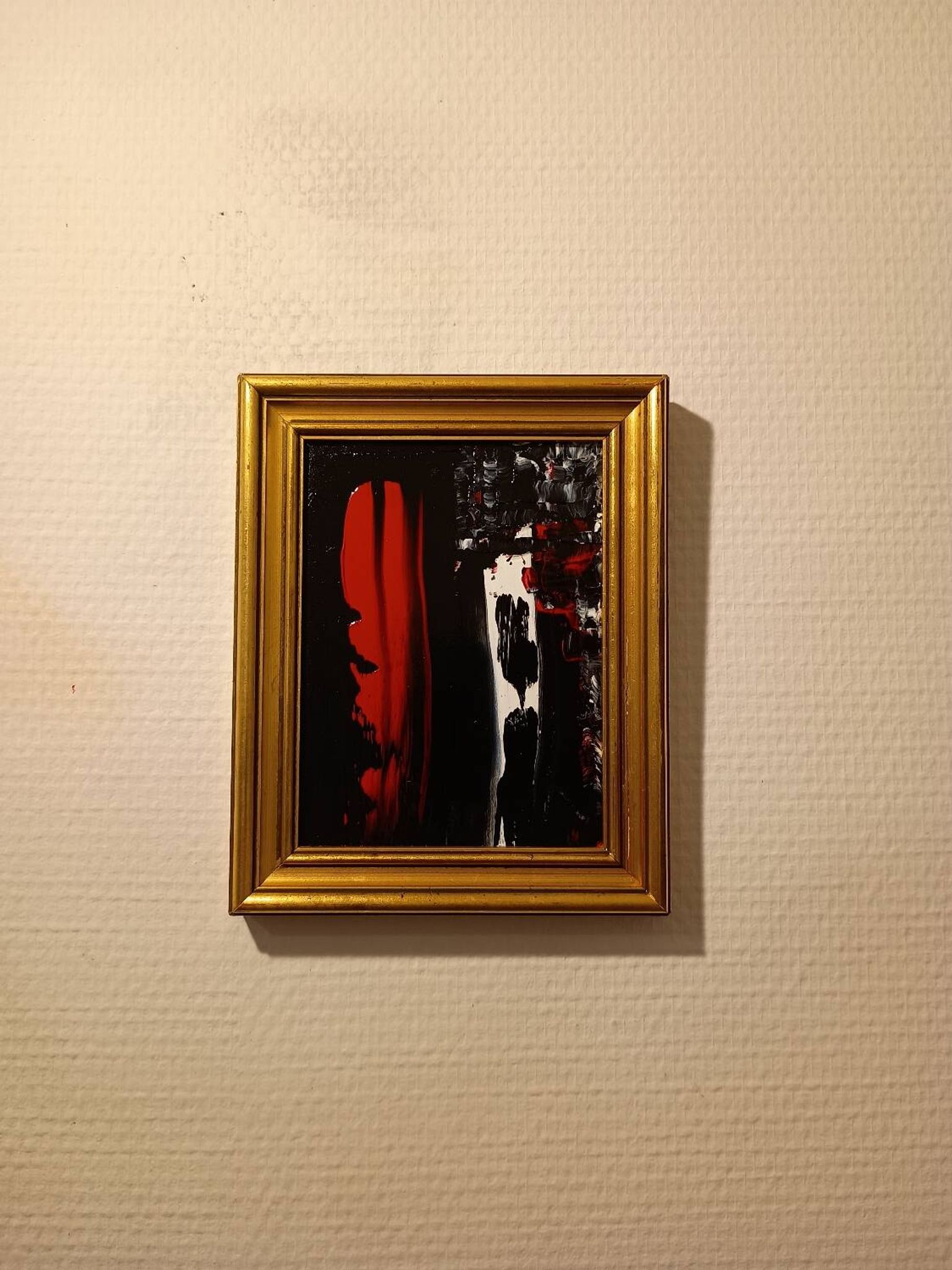 Petite peinture abstraite