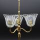 Large Size Art Decò Murano Glass Table Lamp, 1940