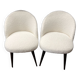 Duo vintage moumoute chairs