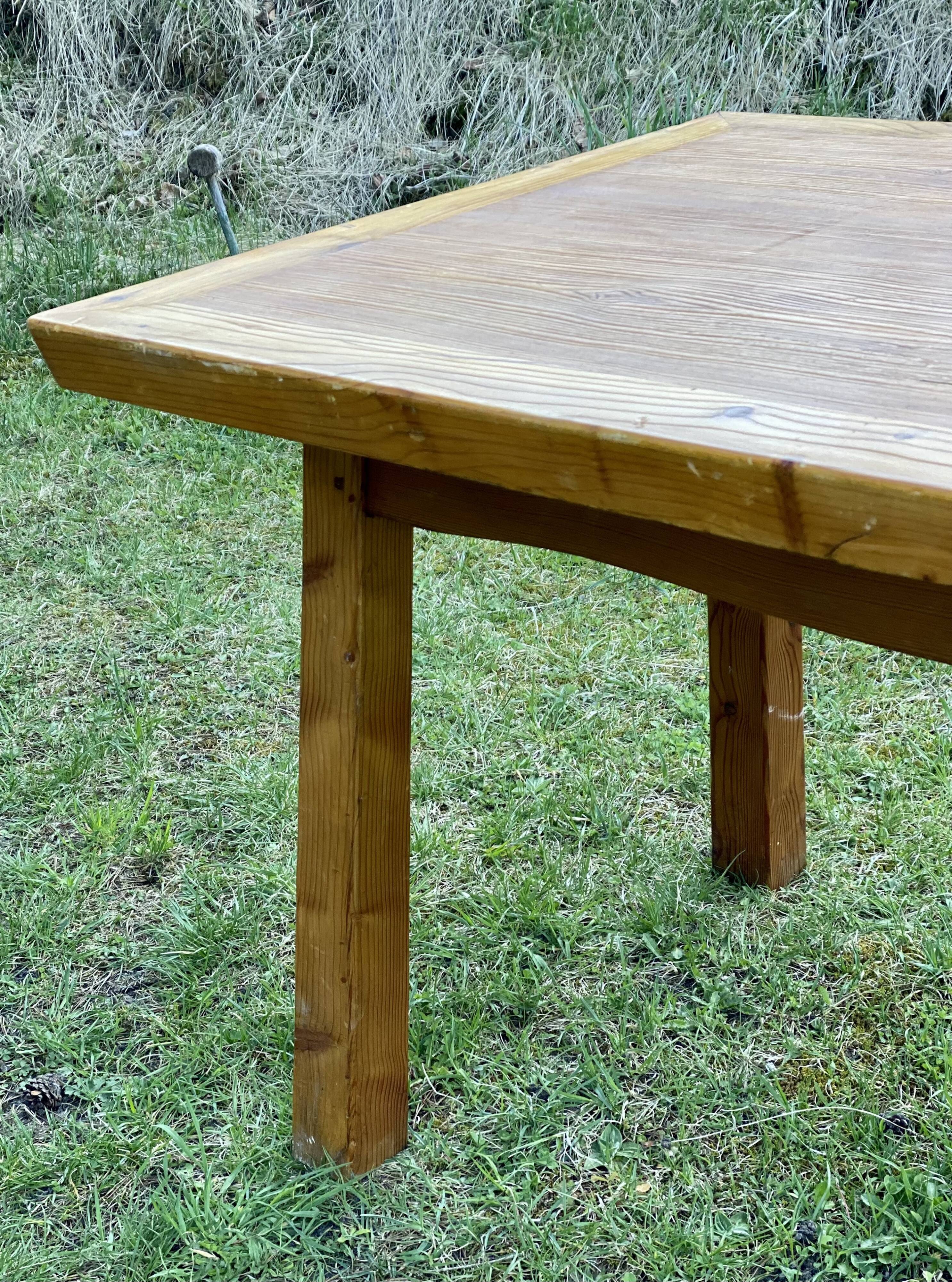 Vintage brutalist table 1970