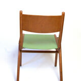 Scandinavian style wooden chairs