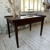 Walnut work table or presentation table