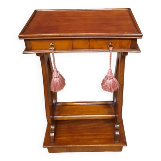 Table d'appoint pietement lyre