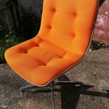 Set of 12 vintage Steelcase Strafor office chairs by Randall Buck