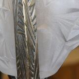 Art Deco period plate chandelier signed Degué
