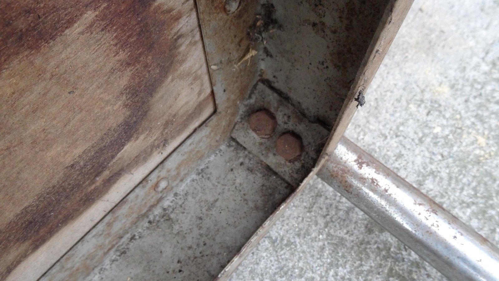 Industrial table 1950/1960