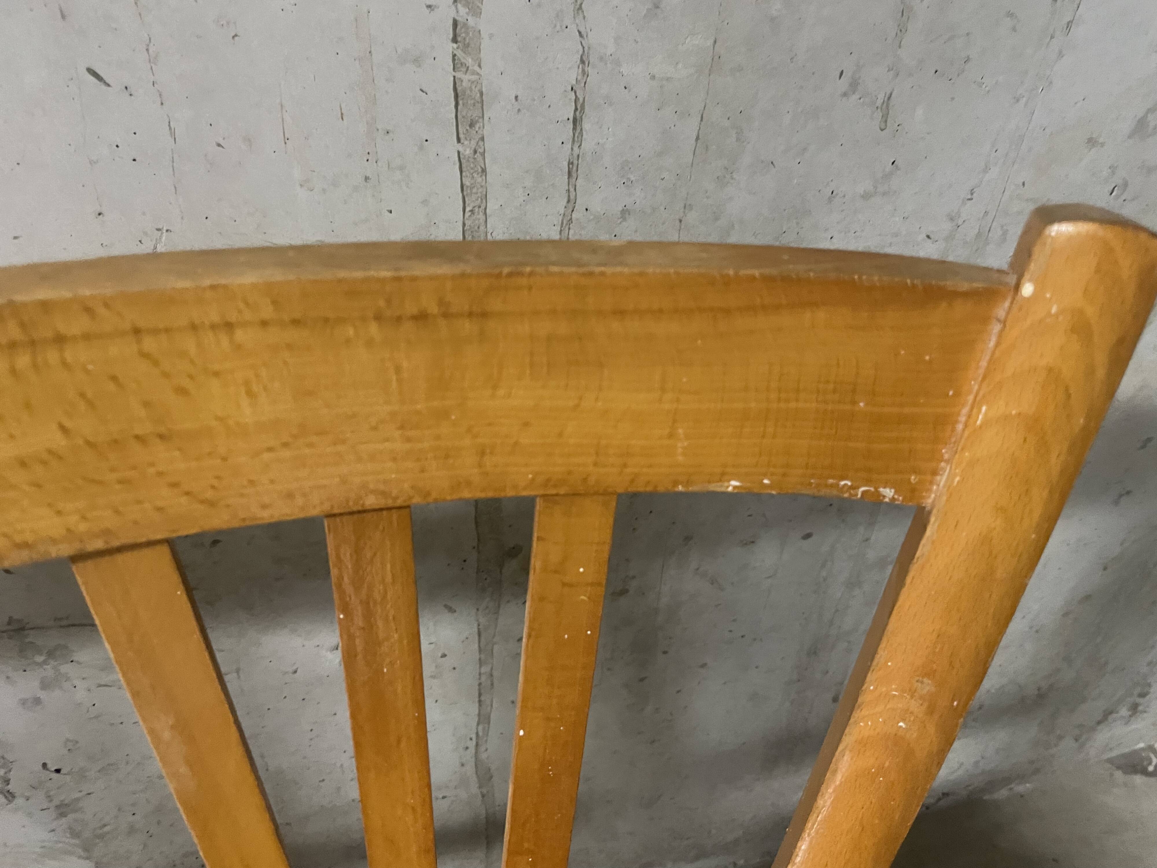 Pair of 1960s bistro chairs