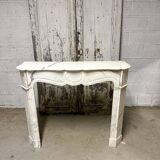 Louis XV style flat fireplace circa 1900