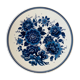 Delft Blue Wall Plate, Retro Cottage Blue White, Hand Painted, Royal Goedewaagen The Netherlands