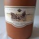 Old sandstone bottle - Erven Lucas Bols Beerenburg Amsterdam clay bottle m.k.m