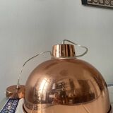 Suspension vintage en cuivre