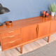 Restored teak 1960s Jentique sideboard