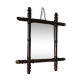 Mirror carved wood  35x40cm