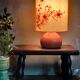 Lampe de chevet en bois vintage