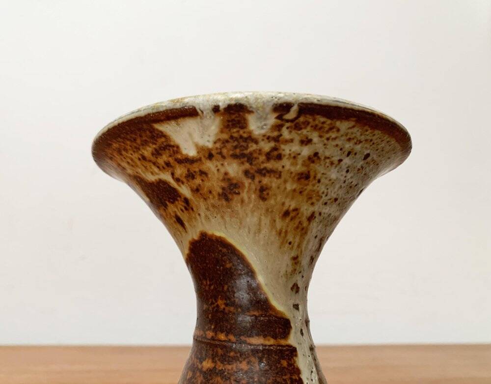 Bougeoir en céramique de studio du milieu du siècle de Visby Tjæreborg, années 1960